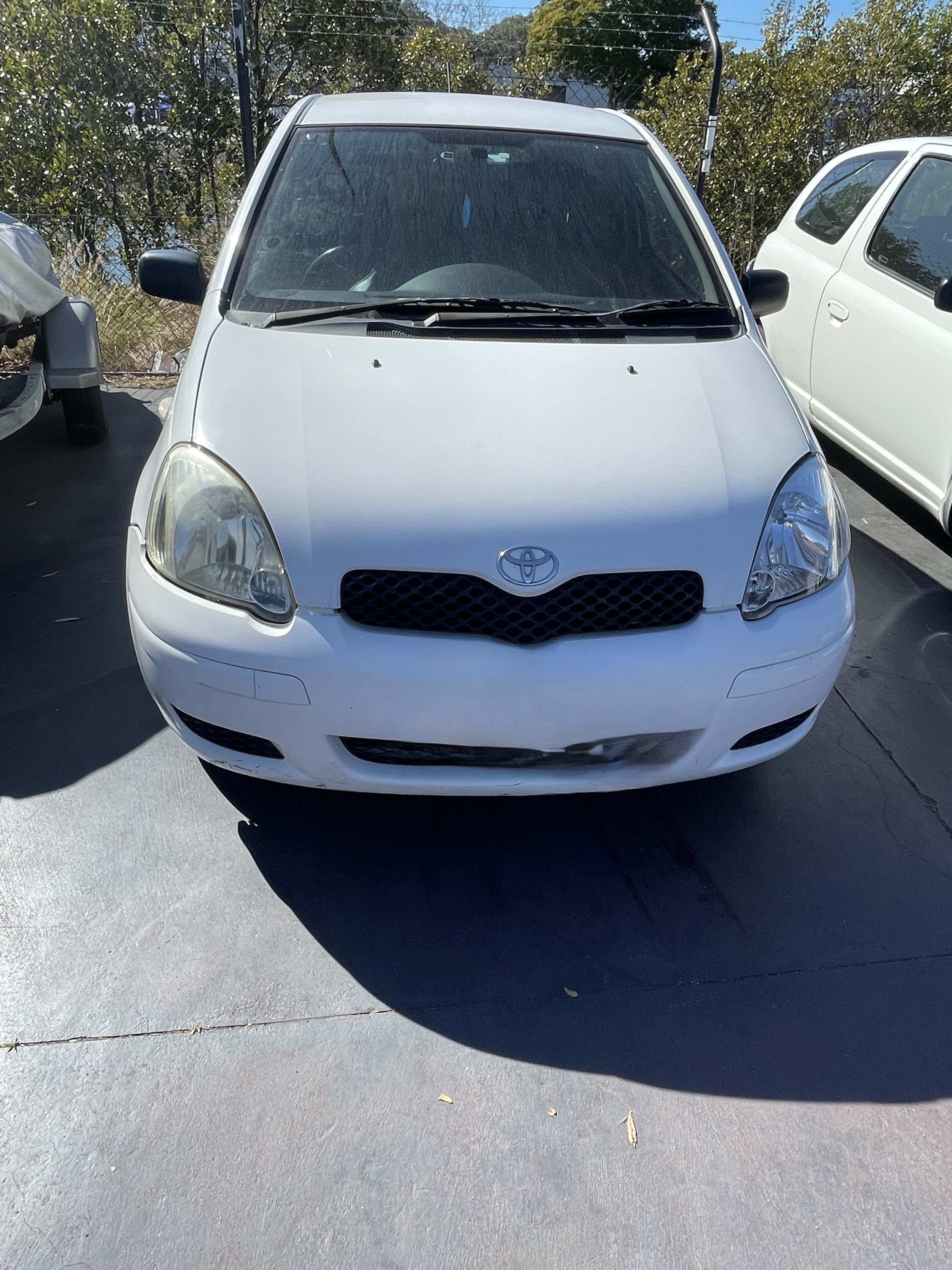 Toyota Echo White 2005