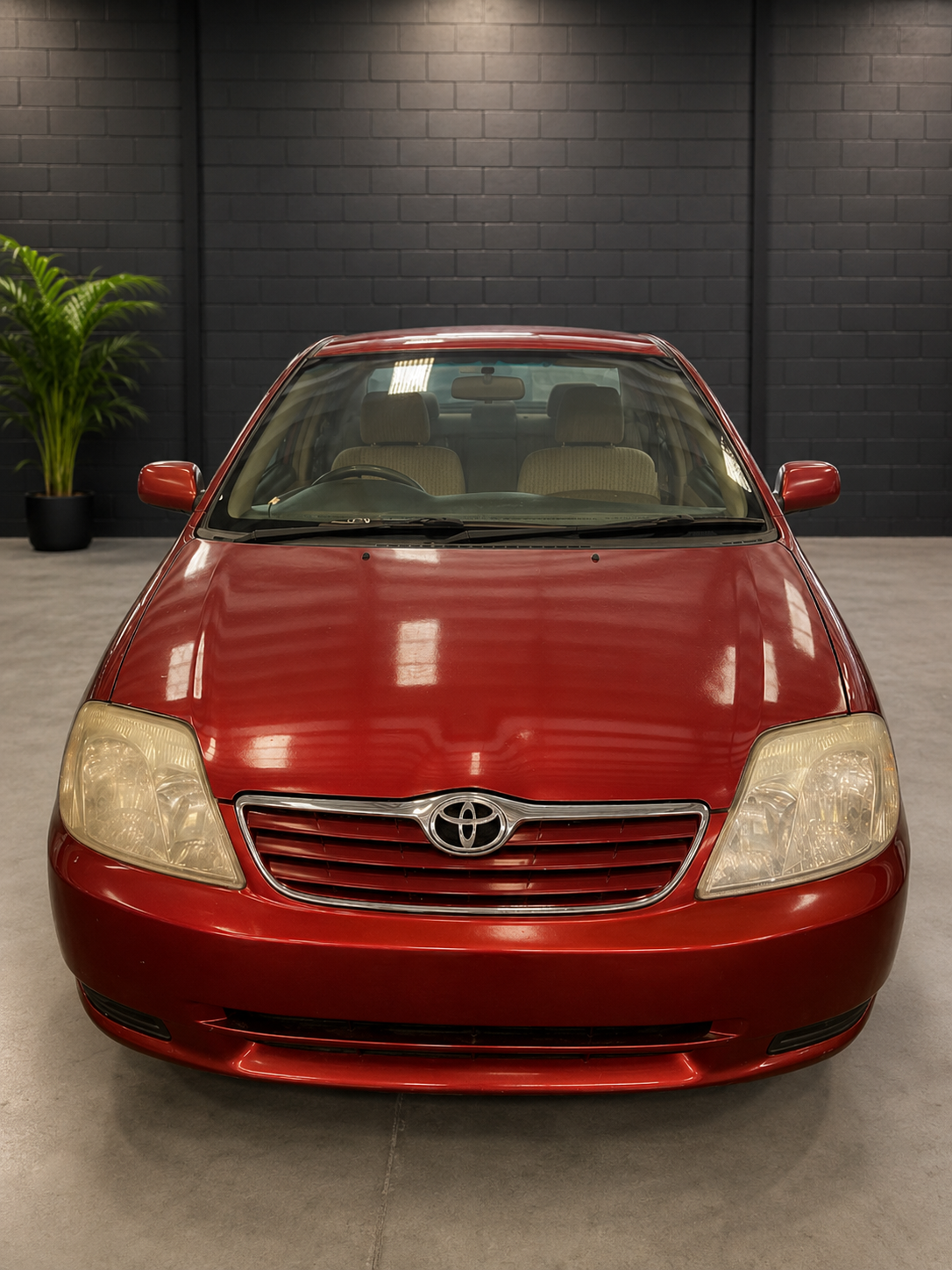 Toyota Corolla Burgundy 2003