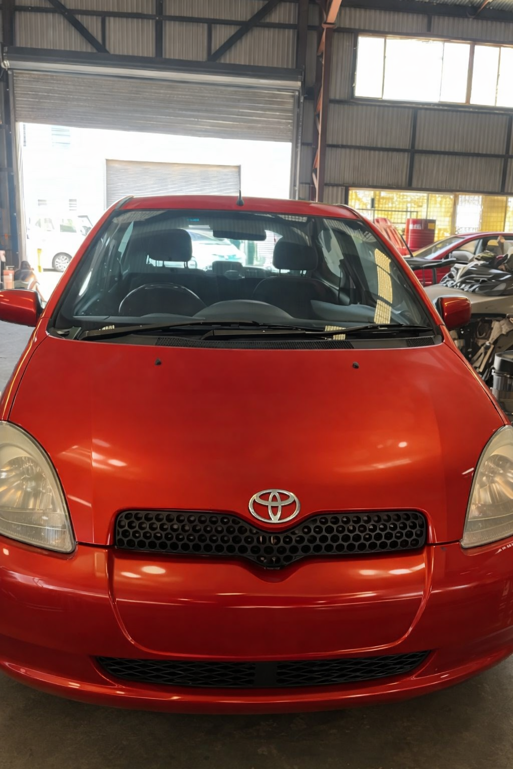 Toyota Echo Hatchback - Red 2001