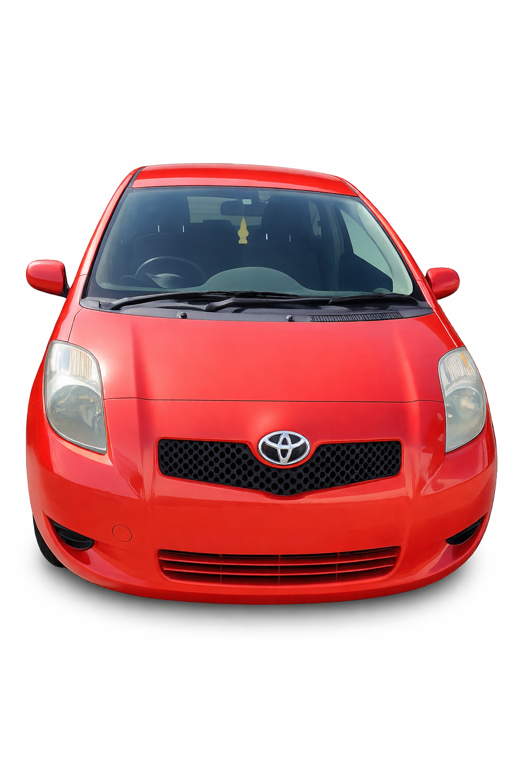 Toyota Yaris Hatchback Orange 2007