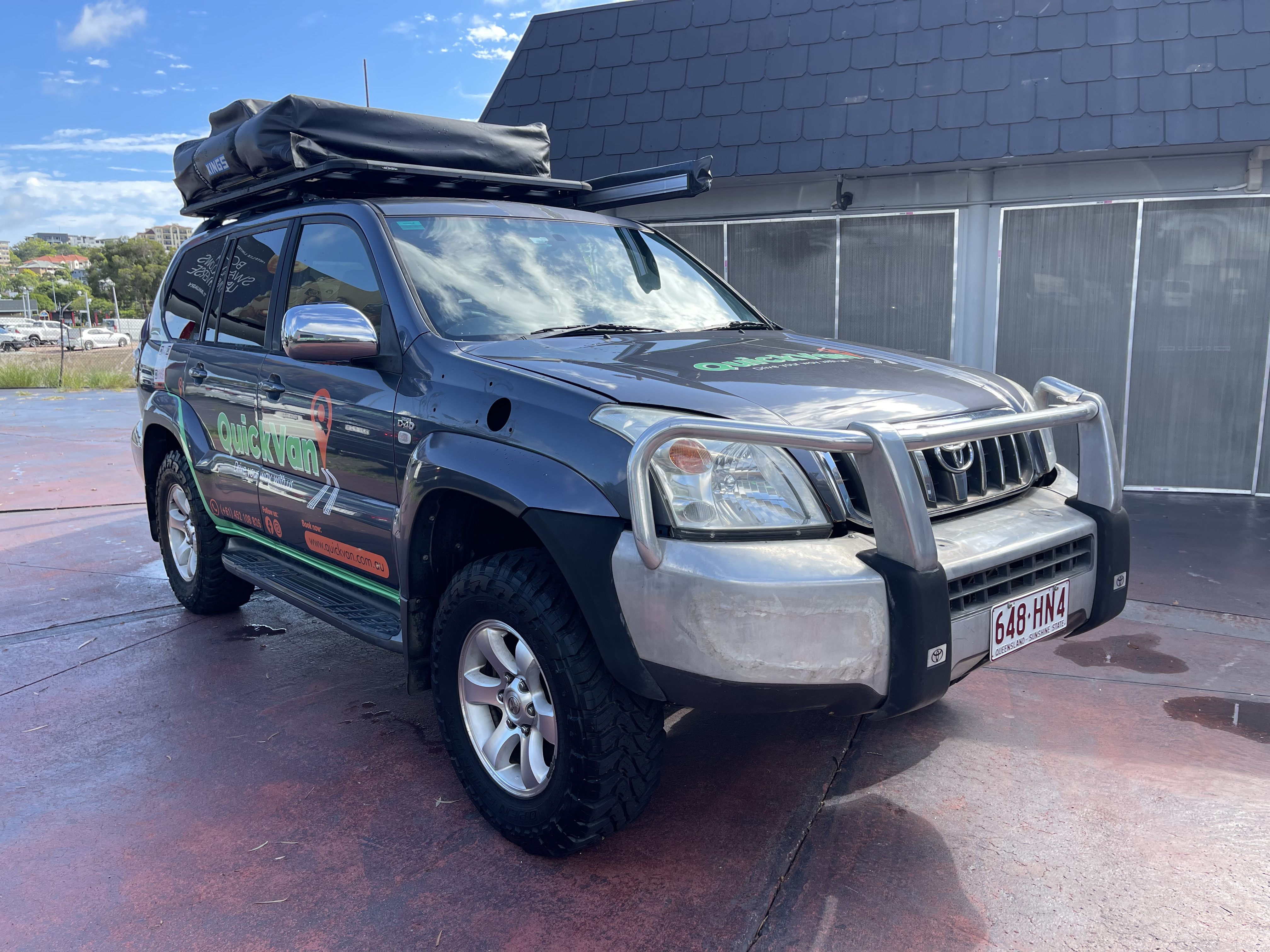 Toyota Prado Wagon Grey 2004