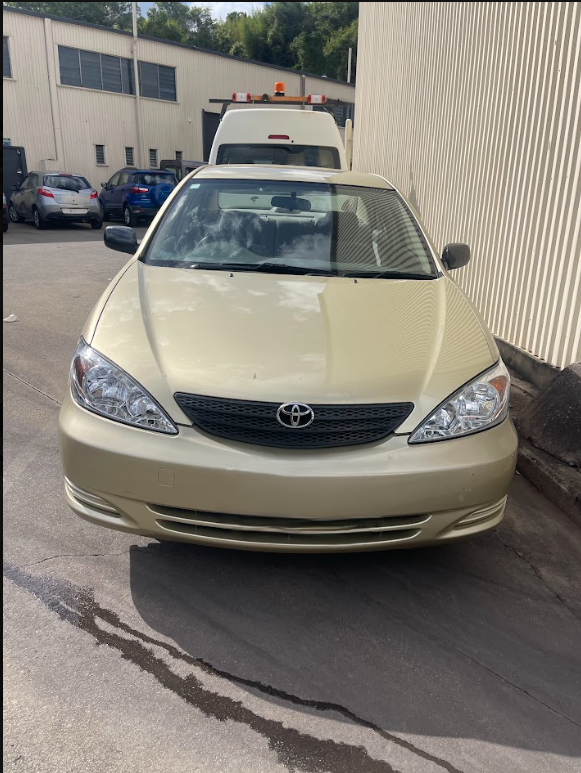 2002 TOYOTA CAMRY SEDAN-GOLDEN